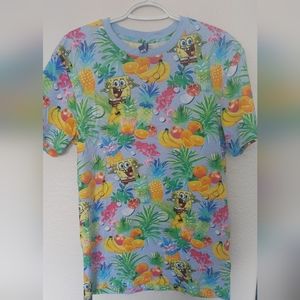 NWOT SpongeBob T shirt (H&M Divided Blue)